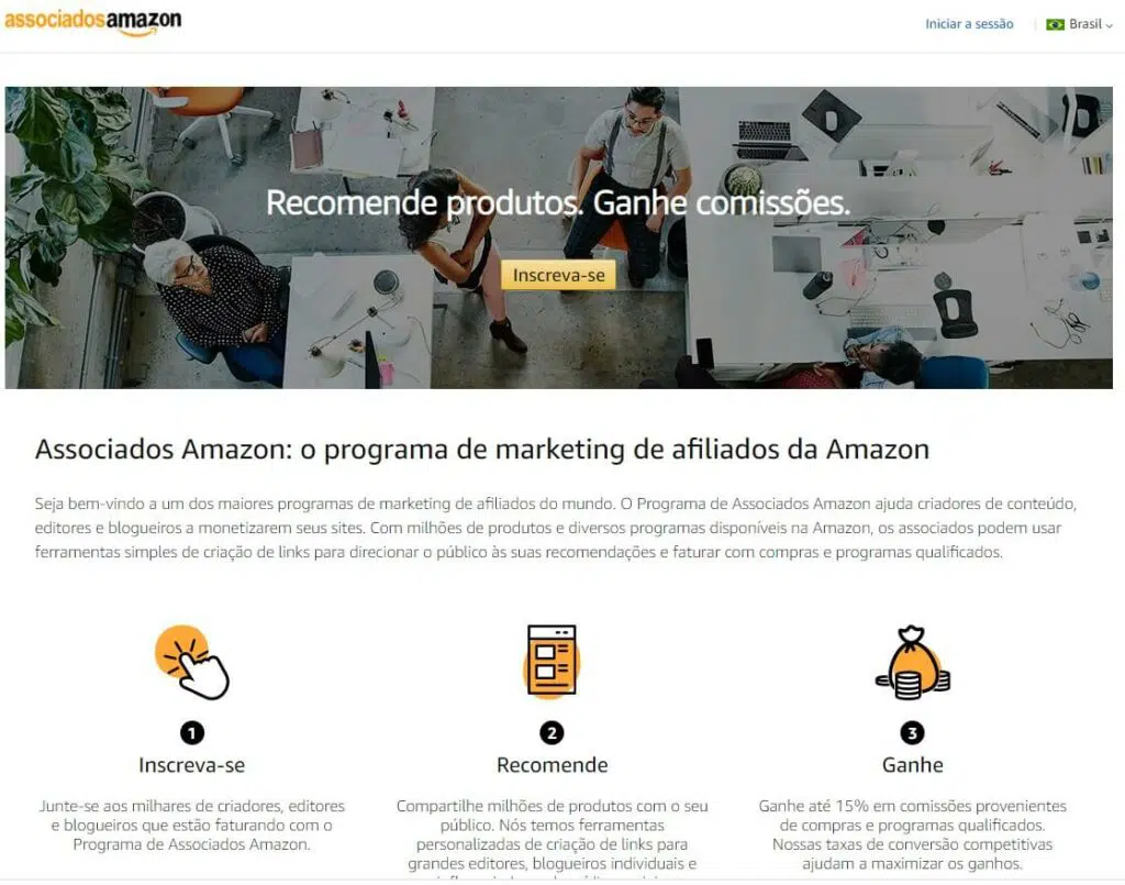 Programa de Afiliados da Amazon | O que é um blog