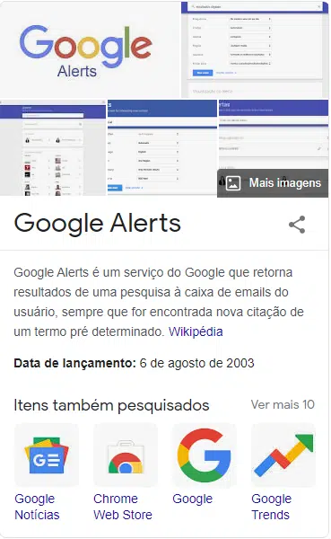  O que é o Google Alerts?  