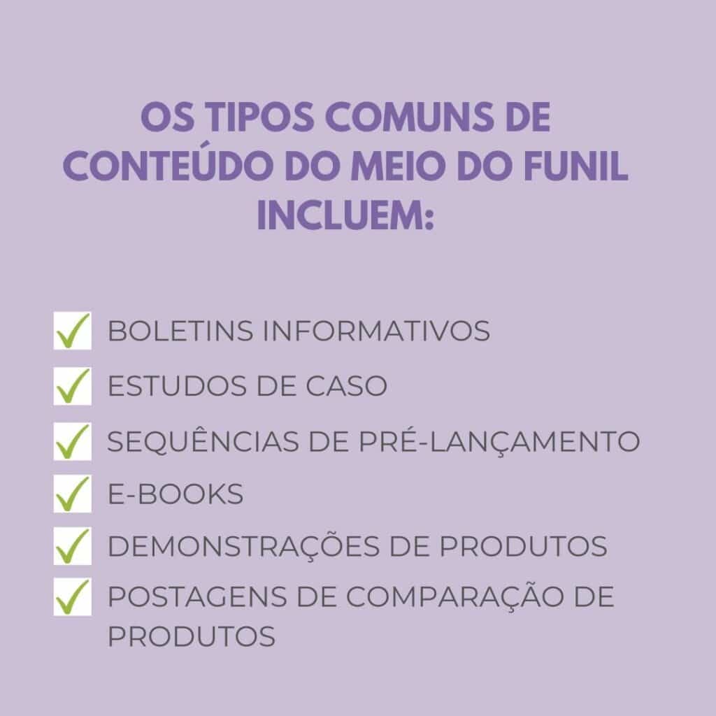meio do funil de marketing