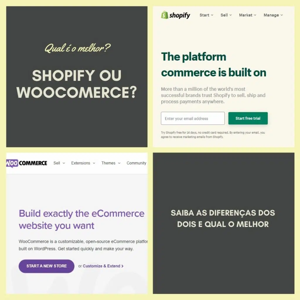 Shopify ou WooCommerce?