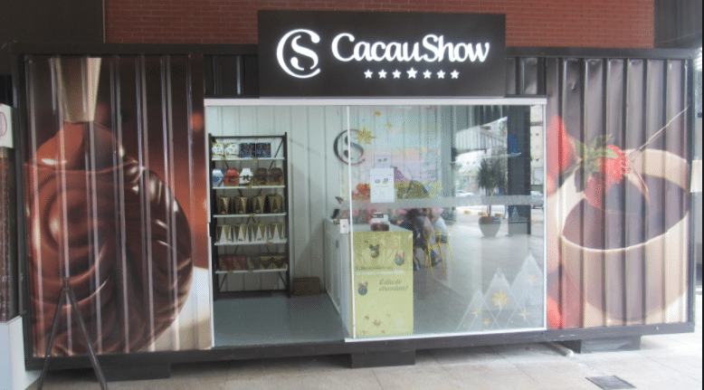 Cacau show container